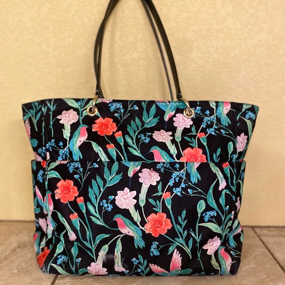 Kate Spade tropical floral baby diaper bag - Picture 2 of 4